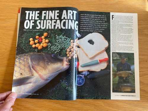 Improve your Coarse Fishing magazine - September 1999 (John Wilson Matt Hayes) - Picture 9 of 12