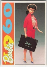 1991 Action/Panini Another First For Barbie 1960 #6 Busy Gal 