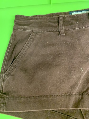 NWT Abercrombie Kids Casual Twill Shorts Girl's Size 12 Army Green - Picture 5 of 12