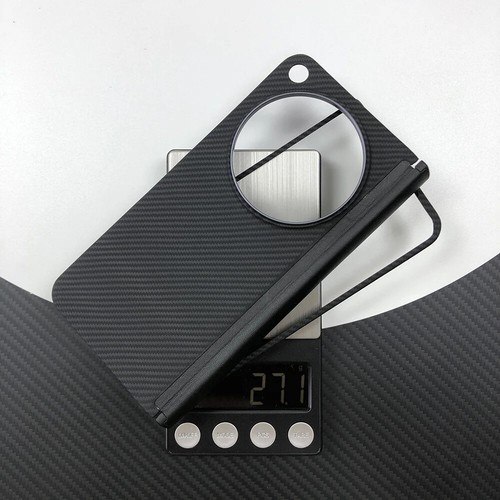 Custodia Magsafe in fibra di carbonio per OPPO Find N3 OnePlus OPEN cerniera posteriore cover - Foto 17 di 21