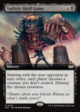 MTG Sadistic Shell Game (53/402) Duskmourn House of Horror Commander LP