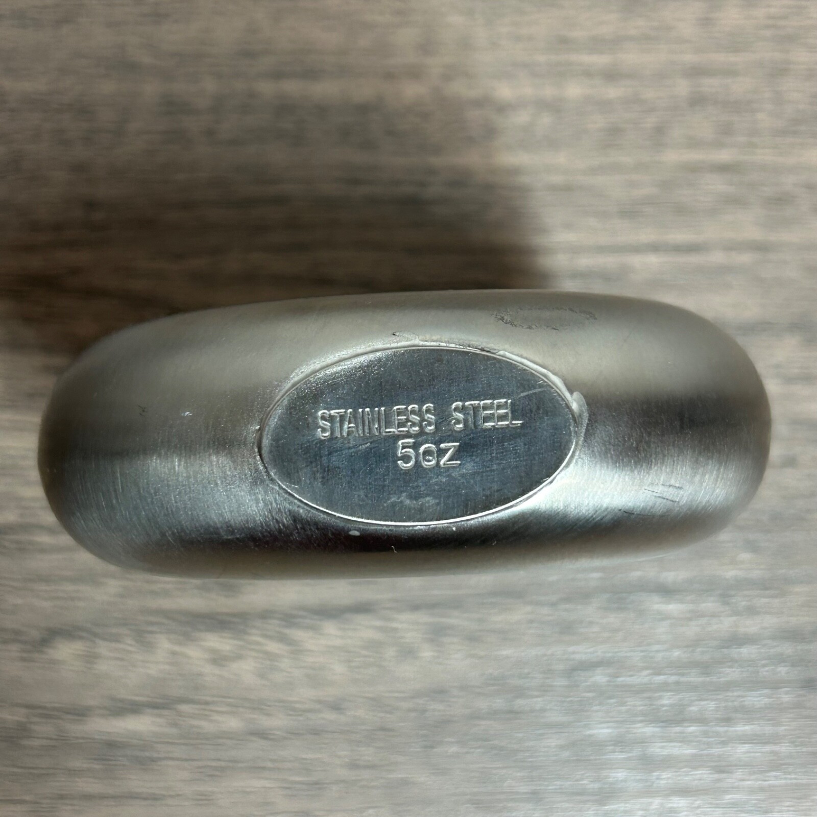 Compact & Discreet Stainless Steel Cutty Whiskey Pocket Flask - 5 Oz