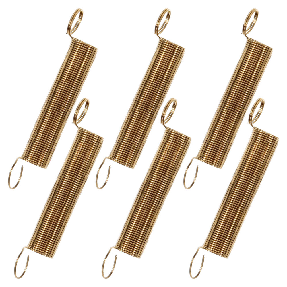 6 Pcs Spring Replacement Parts for Alarm Clock Alloy Wire