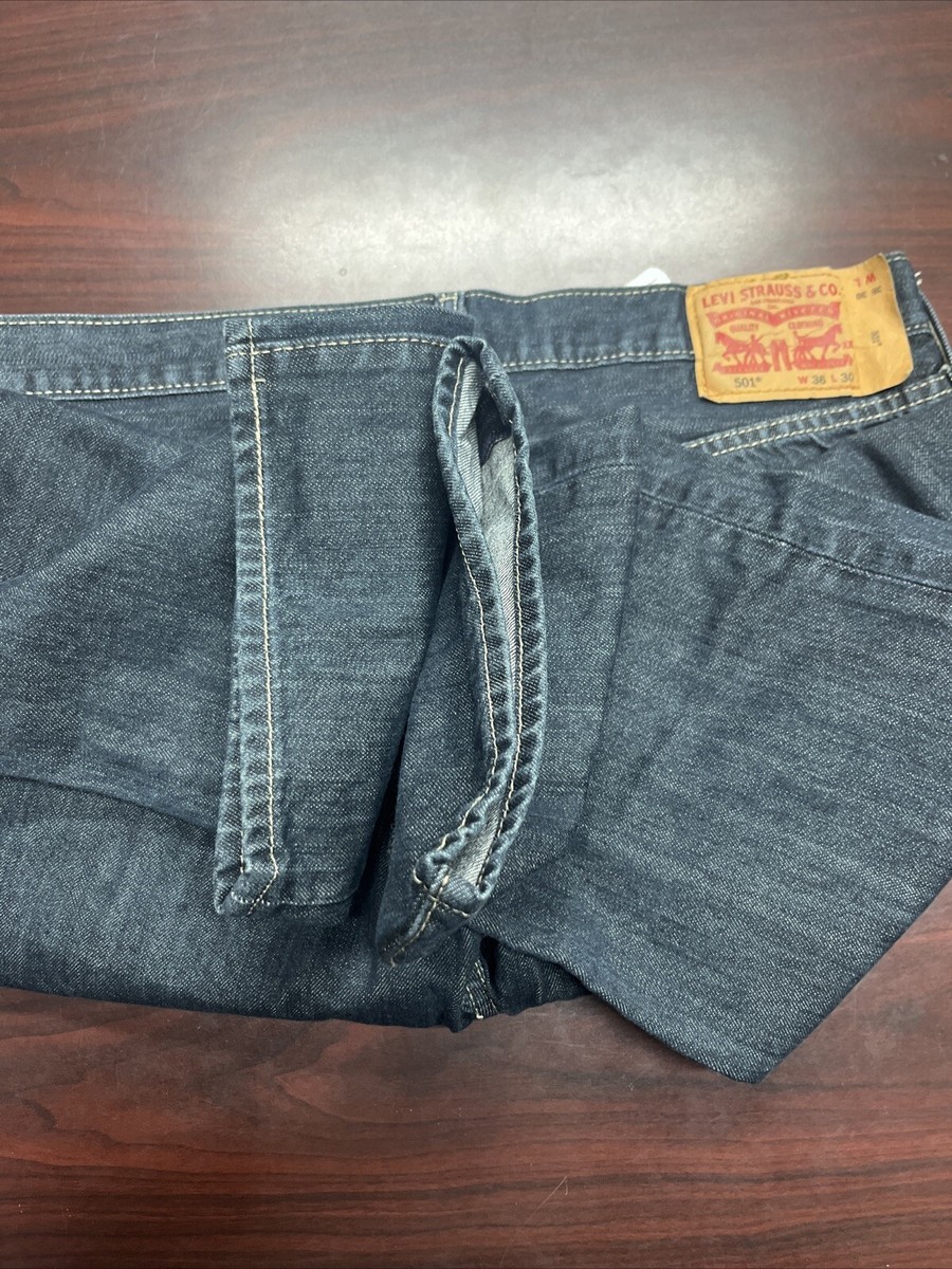 Levi's 501 Straight Fit Men's Jeans Button Flu 36x30 | eBay