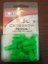 Bohning Blazer Half Moon .303" Crossbow Nocks - Green Lot Of 3