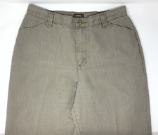 LEE RIDERS Casuals Vintage Beige High Rise Waist Women's Pants Size 12