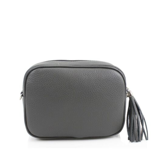 Women Ladies Real leather Handbag Tassel Zip Cross Body Bag Shoulder Bag New UK - Picture 34 of 41