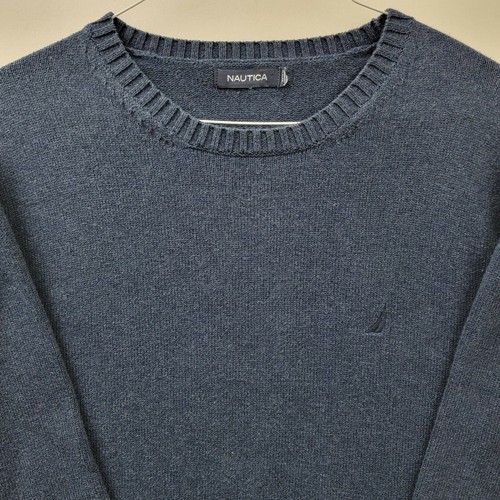 Cotton Crew Neck Pullover Sweater 