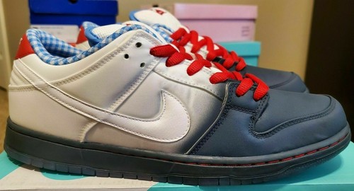 Mens Nike Dunk Low Premium SB Dorothy Grey White 313170-020 Sz 11 New | eBay