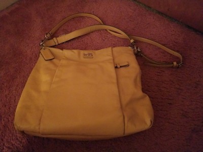 coach smooth leather handbolsas