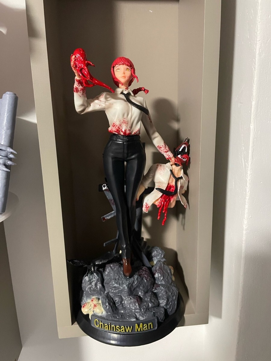 Chainsaw man figurine Denji et makima 38cm 2 buste ... - eBay