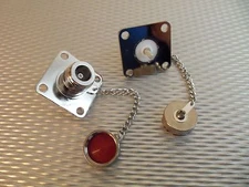 (1) Bird 43 Wattmeter QC Connectors 4240-062 N Female With Screw On Covers