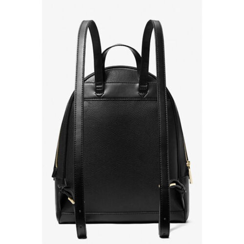 Michael Kors Rhea Zaino medio in pelle con ciottoli (nero) 35S5GRAB2L-001 - Foto 7 di 8