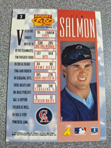 1996 Sportflix - Tim Salmon #2 o300 - Bild 2 von 2