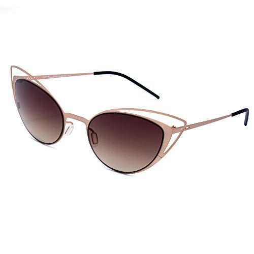 Italia Independent Occhiali Da Sole Mod 0218 I-THIN METAL GOLD PINK DONNA