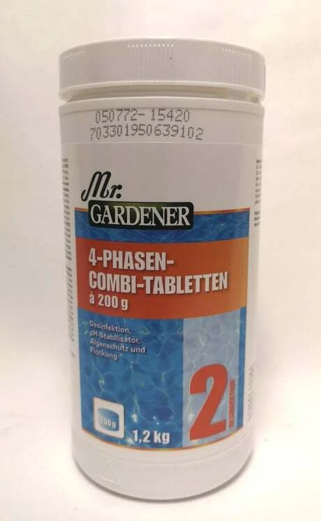Wasserpflege 4-Phasen-Combi-Tabletten Pool Pools - Bild 2 von 3