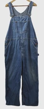 Sears Roebucks Denim Carpenter Bib Overalls Size 42 Mens Blue Jean USA 1960s  14