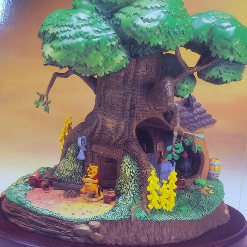 Vintage Disney WDCC postcard-4×6" winnie the Pooh Pooh bears house unused - Picture 2 of 3