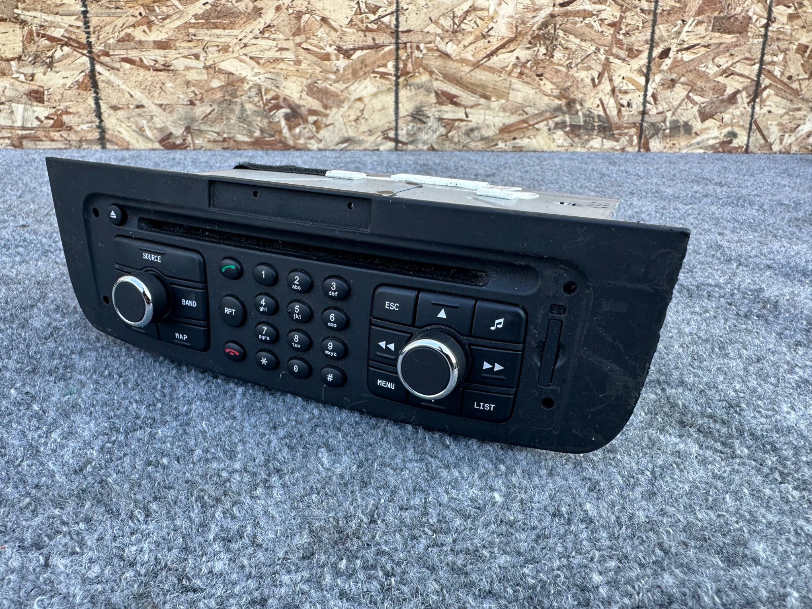RADIO STEREO COMMAND HEAD UNIT 09-17 MASERATI QUATTROPORTE GRANTURISMO S M145