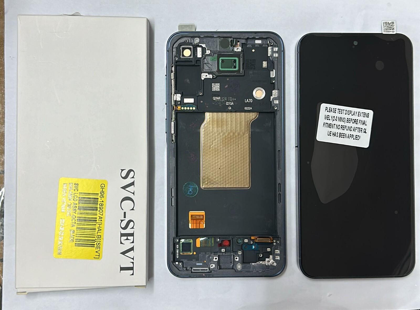 Genuine OLED Samsung Galaxy A55 SM-A556V Screen Display Fingerprint Supported