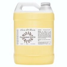 Pomegranate seed oil refined 100 pure organic cold pressed unscented 1 gal bulk