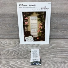 The Victoria Sampler Welcome Sampler Bellpull with Accessory Pack