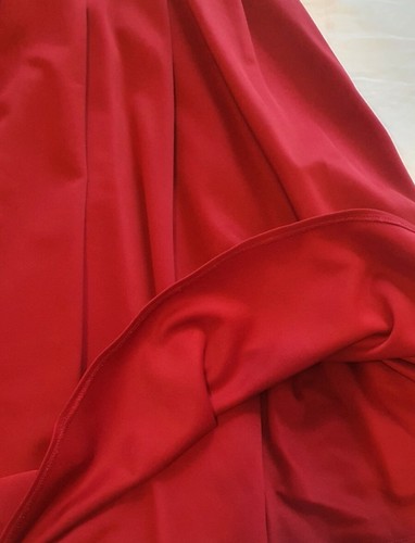 Asos Flare Midi Skirt in Cherry Red - UK Size 8 - Picture 3 of 7