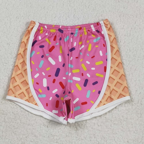 Summer Sibling Girls Athletic Clothing Soft Sprinkles Yoga Shorts - Picture 3 of 6