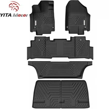 YITAMOTOR Floor Mats & Cargo Liner Set for 2018-2026 Honda Odyssey All Weather