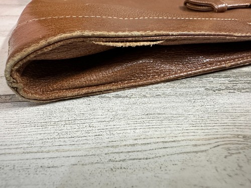 Vintage Valentino Garavani Leather Shoulder Bag Camel Brown Made in Italy - Picture 10 of 16