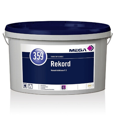 MEGA 359 Rekord Profi Wandfarbe Innenfarbe Innenwandfarbe ELF weiss 12,5 L