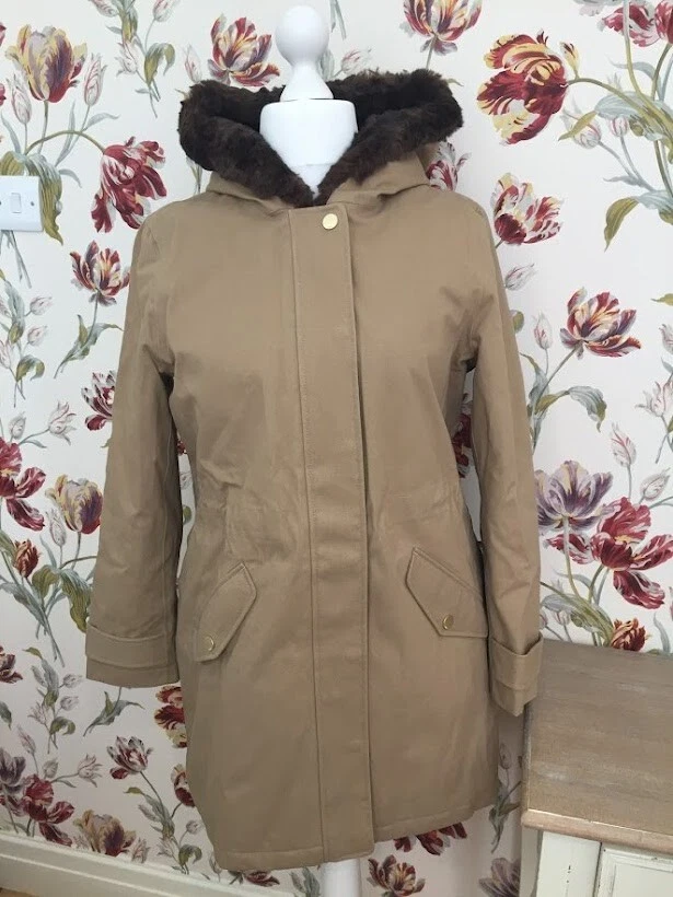 Piper parka with fur trimmed sale hood