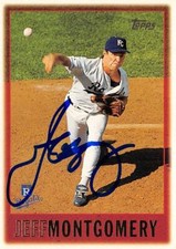 Jeff Montgomery autographed Baseball Card (Kansas City Royals) 1997 Topps #399
