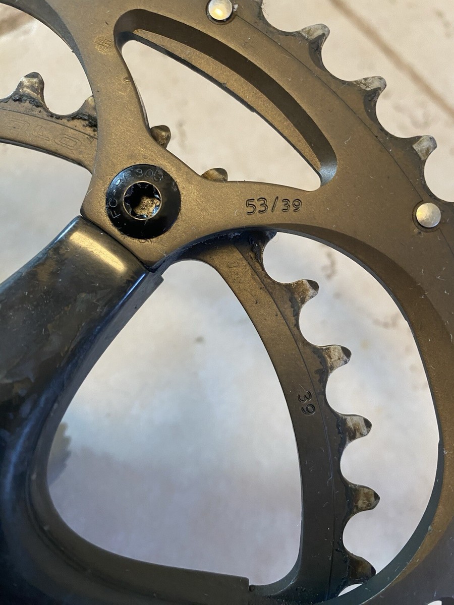 Campagnolo Record 11 Speed Compact Carbon Fiber Crankset 53