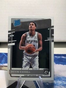 2020-2021 Panini Donruss Optic Devin Vassell Rated Rookie Base RC #161 Spurs