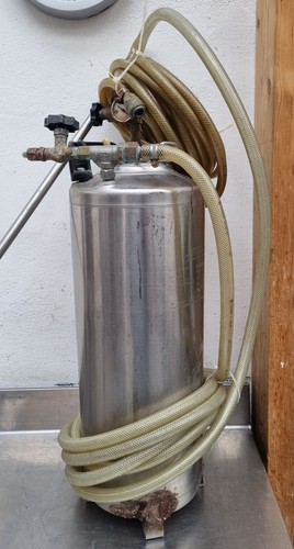 Schaumgerät Schaumsprühgerät Schaumreinigungsgerät Druckluft Edelstahlbehälter - Bild 2 von 7