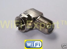 1 x Coaxial Type F Male Plug to F Female Jack TV in series RF adapter connector