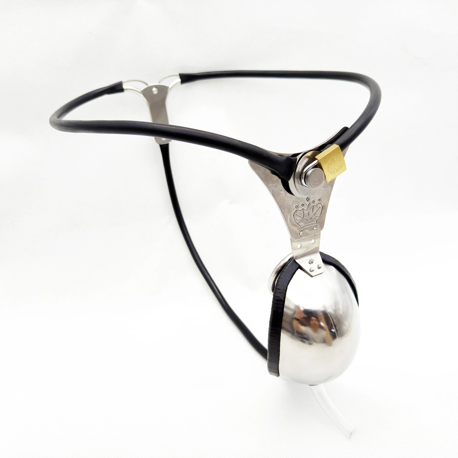 Ceinture De Chasteté Femme En Acier Inoxydable - Dispositif De Verrouillage Invisible - Neuf