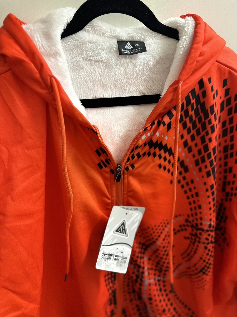 Red outdoor best sale jacket