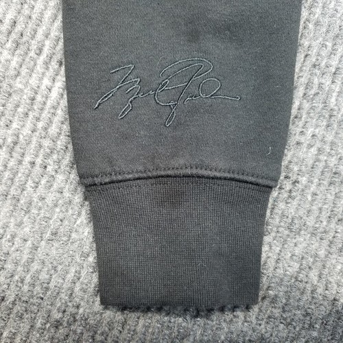 Air Jordan Hoodie Boy Medium 10-12yrs Black Full Zipper Side Pockets Long Sleeve - Picture 13 of 14