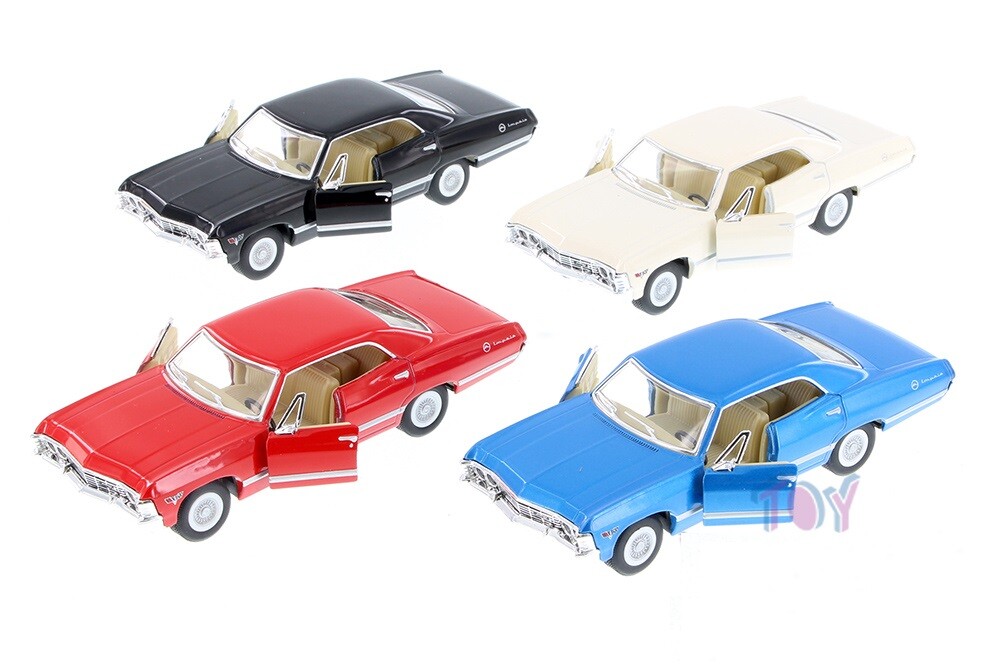 1967 Impala 1/18 limited edition ミニカー 1967 Chevrolet Impala Hardtop Kinsmart Diecast Model Toy Cars 1:43