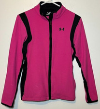 Under Armour Coldgear Women's Full Zip Jacket Semi-fitted Zip Pocket Sz Medium