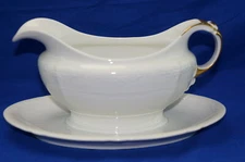 Krautheim FR86 Gravy Boat or Sauce Bowl with Underplate