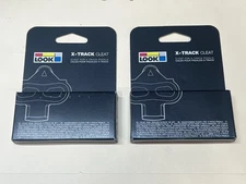 LOOK X-TRACK SPD Compatible Cleats, 2 Pair:  Standard Entry Cleat