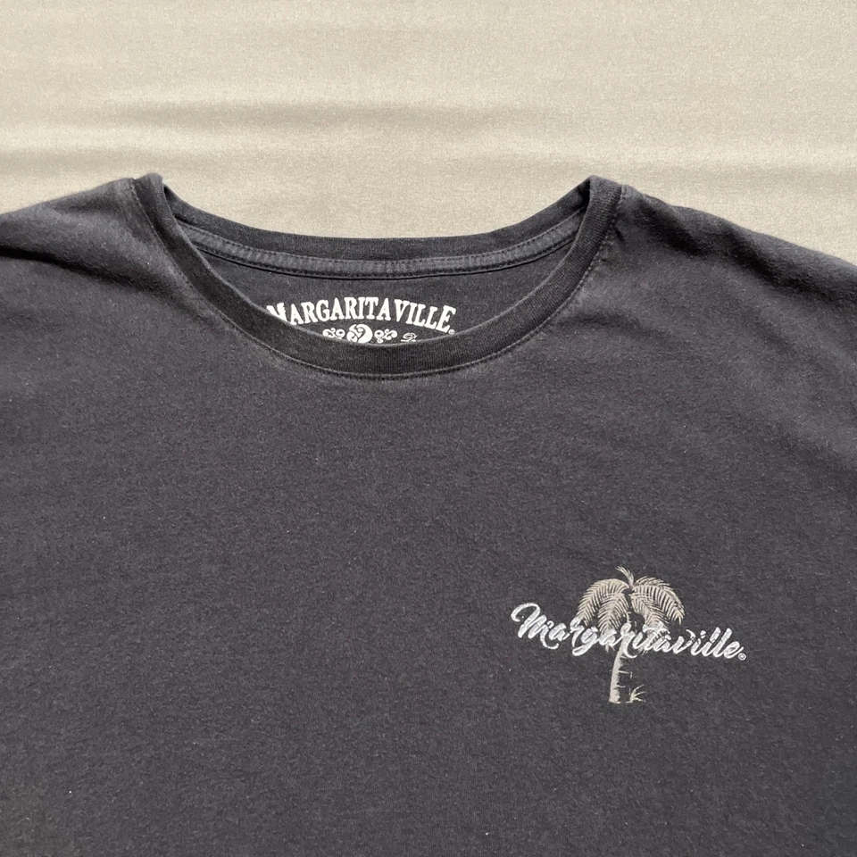 Camisa Margaritaville Hombres XL Extra Grande Jimmy Buffet Seis Cuerdas Música Guitarra Top Foto 4 de 4