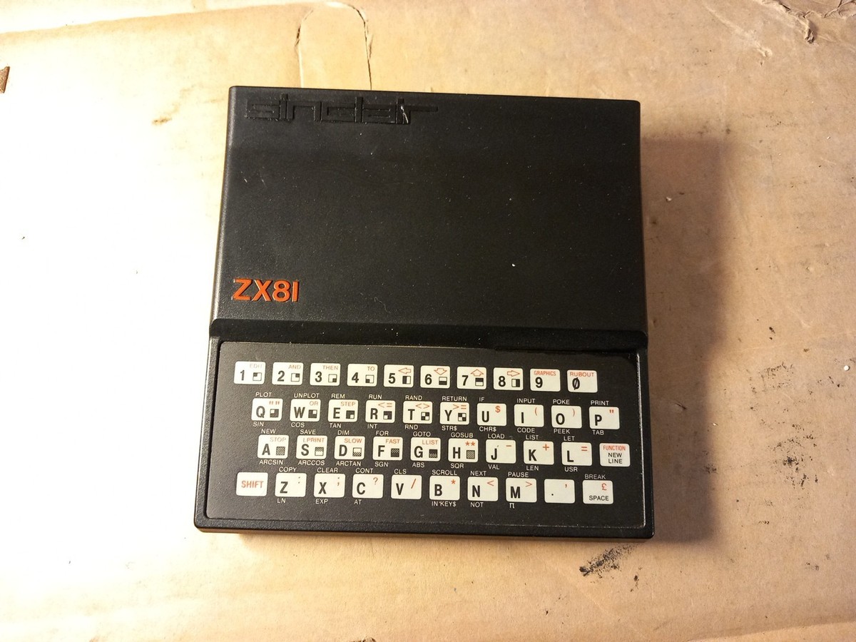 Sinclair ZX81 Personal Computer with Power Supply & Manuals | eBay
