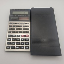 Vintage Casio FX-115N Calculator With Detachable Case