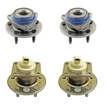 ACDelco Front & Rear Wheel Bearing and Hubs Kit For Century Montana Venture FWD