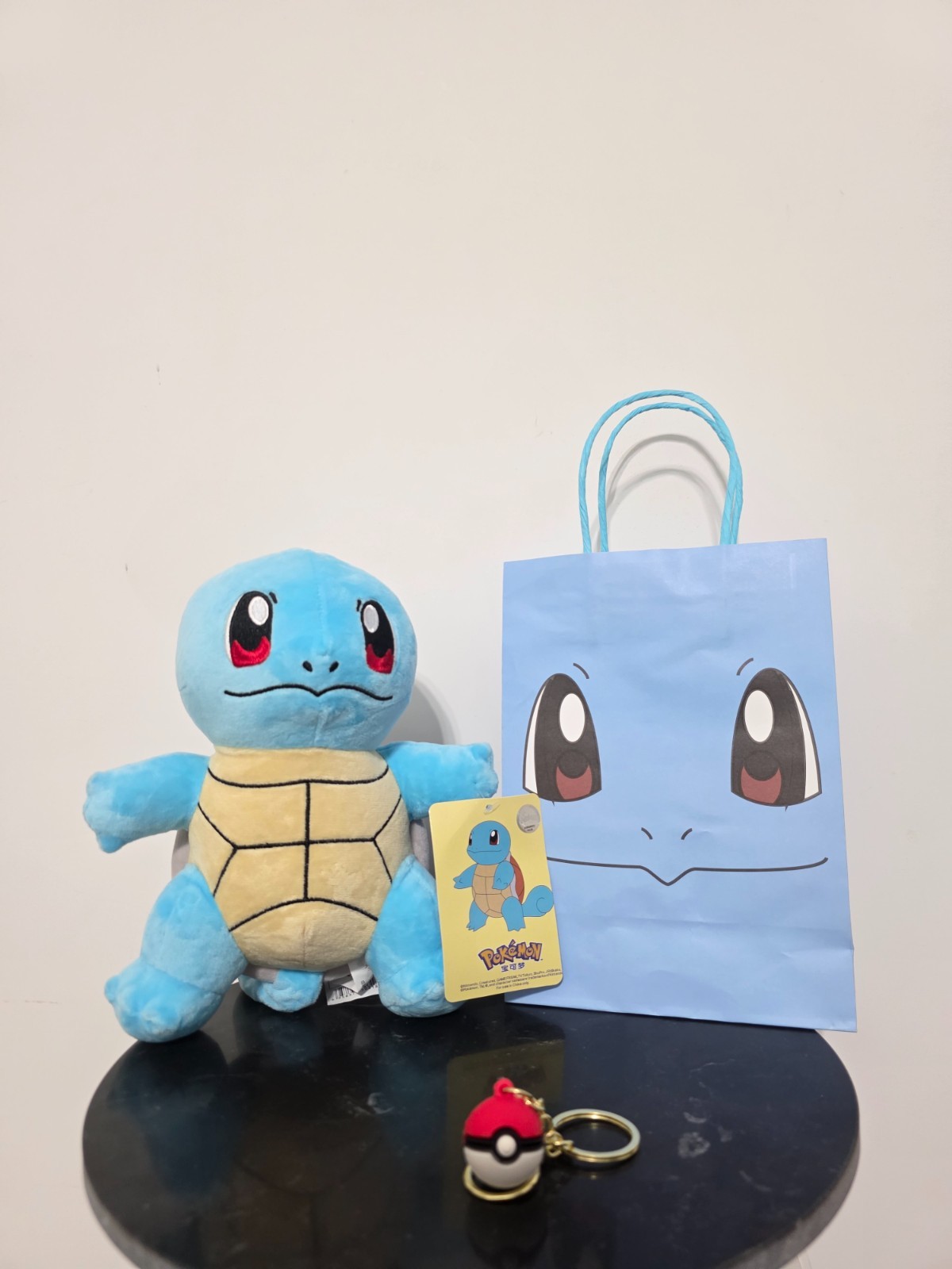 Peluche Plush Squirtle 25 cm circa Soft Pokémon + Omaggi