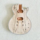 DIY 6 Six Electric Guitar Unfinished Kit Rosewood FB Spalted Maple Top GD Part — photo 4
